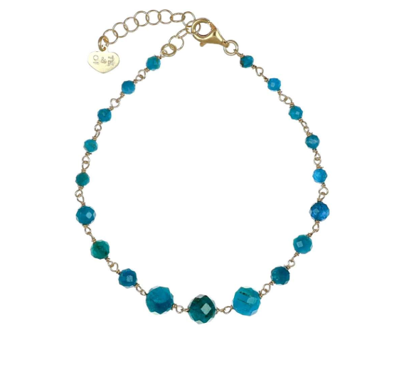 Bracelet Io & Te  Woman in Silver Apatite BRSAAPDO - BRSAAPDO